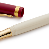 Red and Ivory Kaweco Student 30s Retro Rollerball Pen