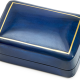 Rectangular Moulded Leather Box