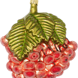 Red Rowan Berry Glass Ornament