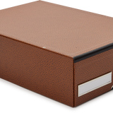 Archival Box, Mottled Brown
