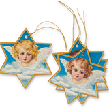 5 Angels in Stars Gift Tags