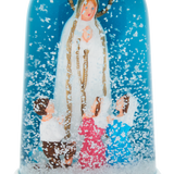 Nostalgic Alpine Snow Globe, Our Lady of Fátima