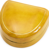 Semi Circle Moulded Leather Box