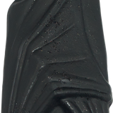 Black Hanging Bat Glass Ornament