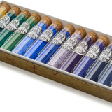 Saiun-do Kyoto Nihonga Mineral Pigment Set, Blue Iris