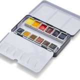 Zecchi 12 Watercolour Travel Set