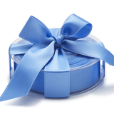 Premium Quality Swiss Ribbon, Cornflower, 25m roll