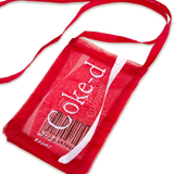 Embroidered Organza Coke-d Bag