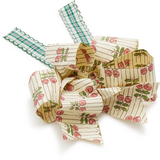 Paper Bow Ornament, Red Berry