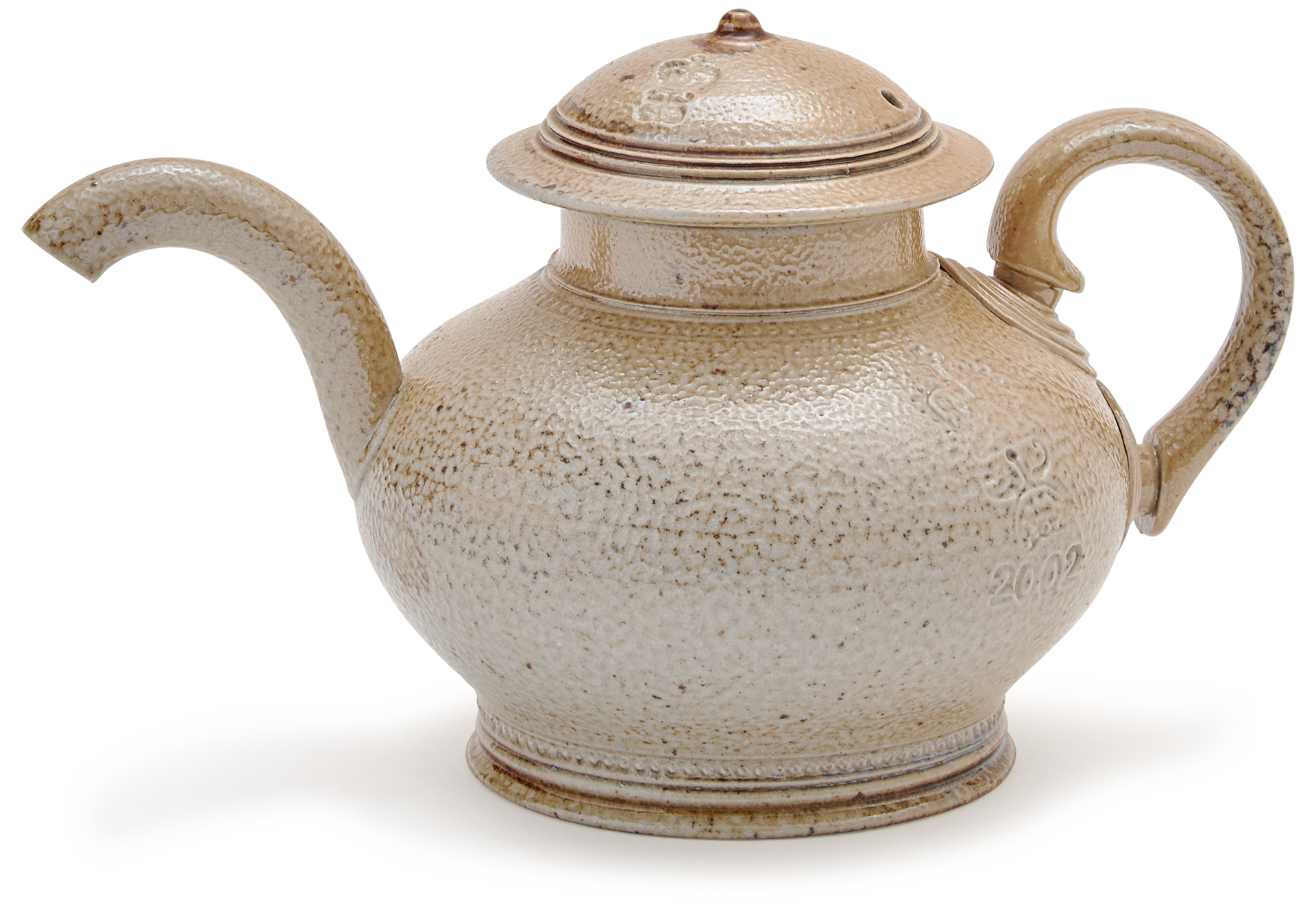 Steve Harrison Teapot - Beige Grey Salt-glaze – Choosing Keeping