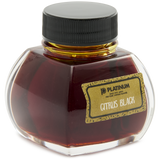 Premium Platinum Classic Citrus Black Iron-Gall Fountain Pen Ink Bottle, 60ml