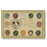 Choosing Keeping Embossed Nostalgic Postcard, Seals