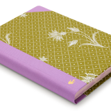 Extra-Thick "Composition Ledger" Wallpaper Collection Notebook, Chartreuse Lilac