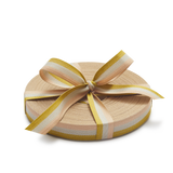 Premium Quality Cotton Ribbon,  Chartreuse, 25m roll