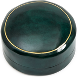 Round Moulded Leather Box