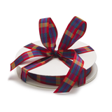 Decorated Japanese Ribbon Spool, Celeste, 10m roll