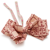 Paper Bow Ornament, Pink Wallpaper