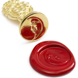 Brass Wax Seal, Moon
