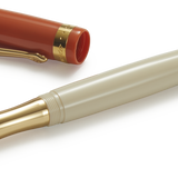 Peach and Ivory Kaweco Student 70s Retro Fountain Pen