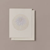 Handmade 'Coloured Nigella' Greeting Card