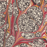 Hand Marbled Paper Sheet, Gloster