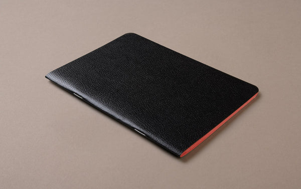 Black Choosing Keeping A5 Large Notebook