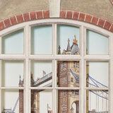 Tower Bridge Window Greeting Card