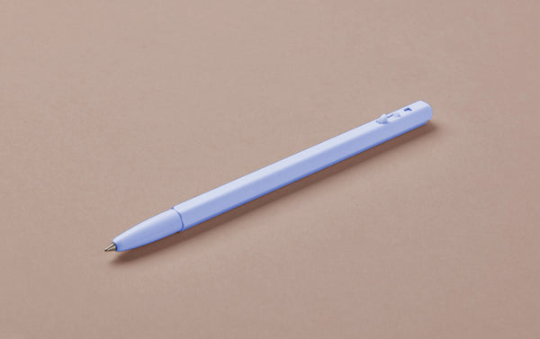 Clicky Cornflower Blue Aluminium Ballpoint Pen