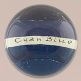 John Derian Paperweight, Cyan Blue Palette