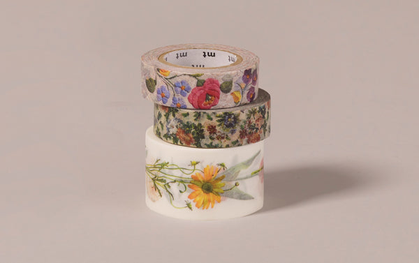 Flower patterns - MT Masking Tape