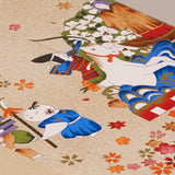 Extra-Thick "Composition Ledger" Sogara Yuzen Notebook, Festival