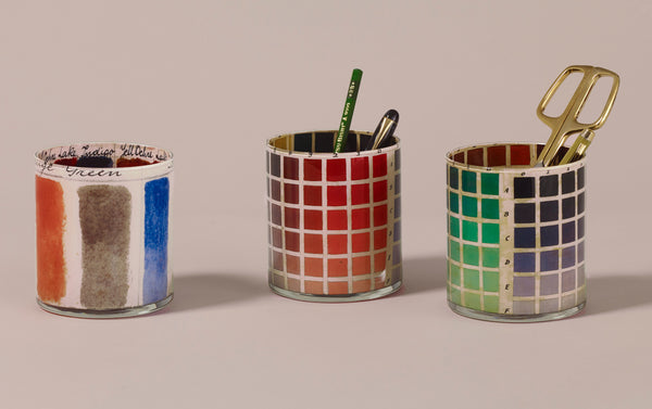 John Derian Desk Pencil Cup, pattern selection 3