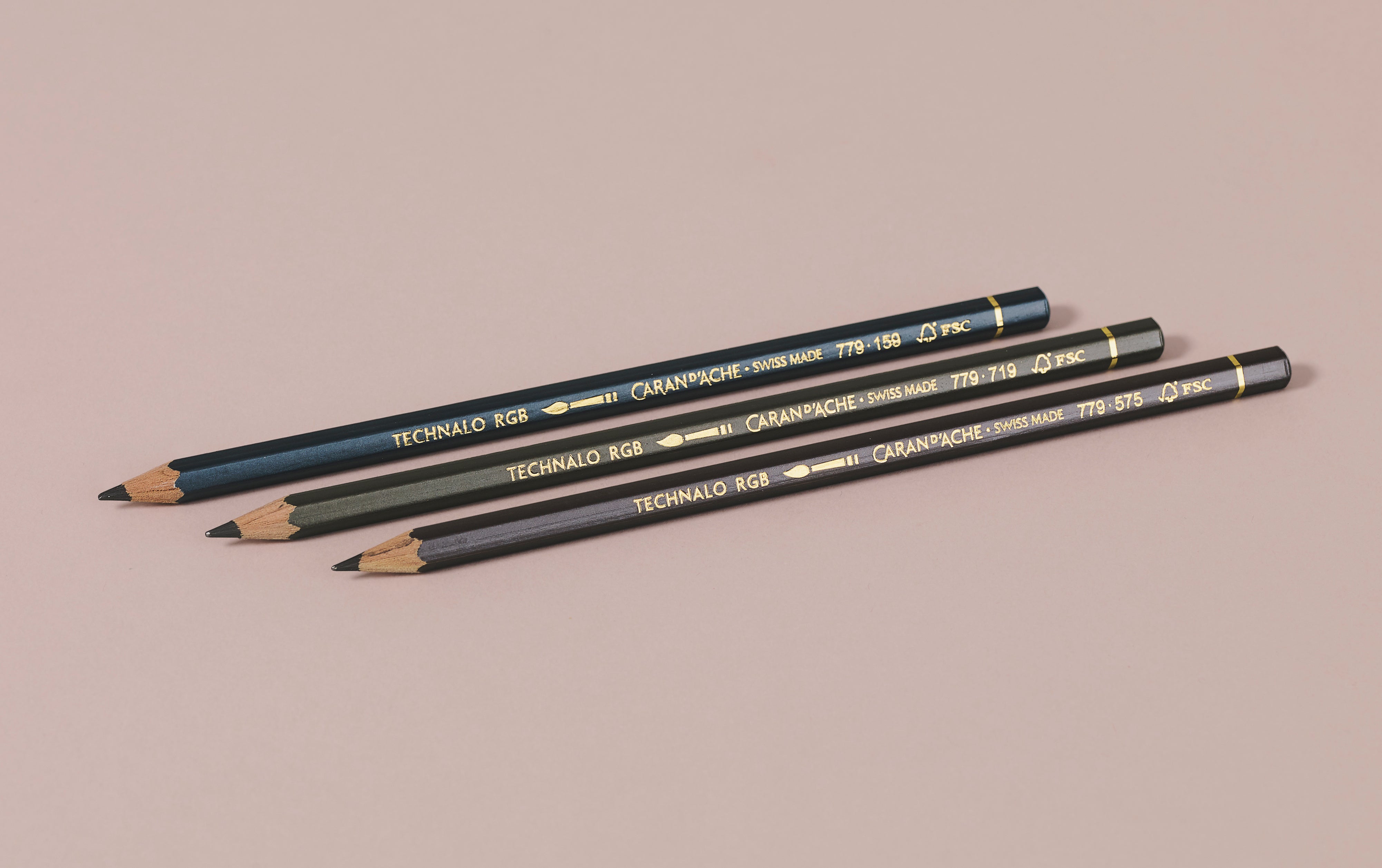 Caran d'Ache Water-soluble RGB Pencils