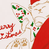 Silk Screen Printed Christmas Card, Stiletto
