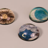 John Derian Paperweight, Sun and Moon