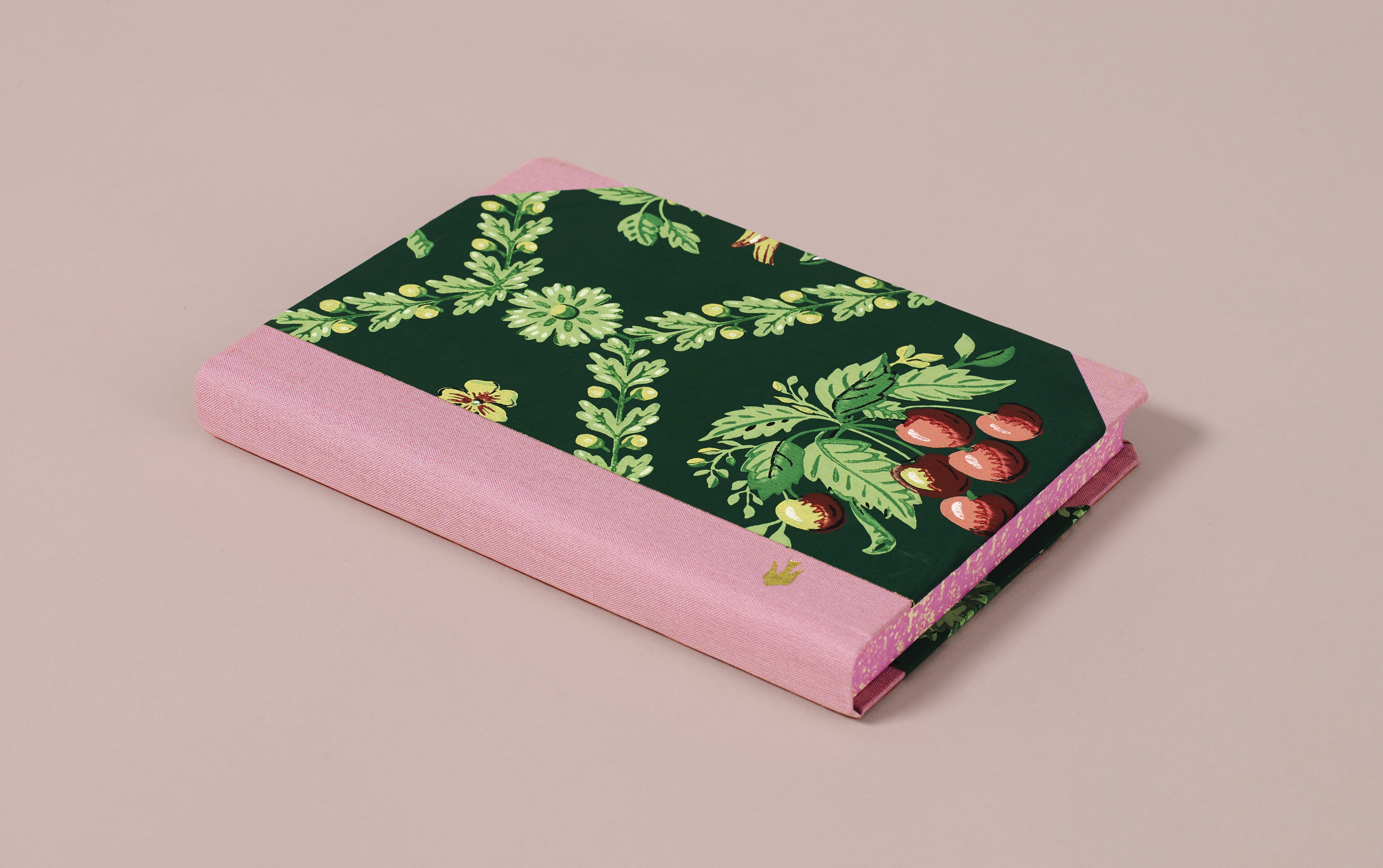 Extra-Thick "Composition Ledger" Wallpaper Collection Notebook, Cherries