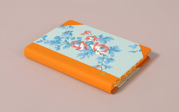 Extra-Thick "Composition Ledger" Wallpaper Collection Notebook, Orange Roses