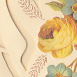 Cream Die-Cut Greeting Card, Basket