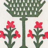 Handprinted Remondini Tree Christmas Card, Slim