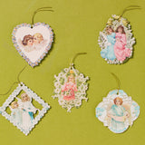 Christmas Love Angels Tassel Gift Tags
