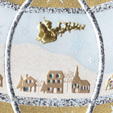 Engraved Christmas Decoration Card
