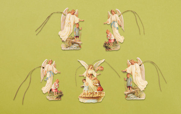 Christmas Angel Gabriel Tassel Gift Tags