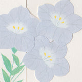 Japanese Folded Greeting Card, Violet