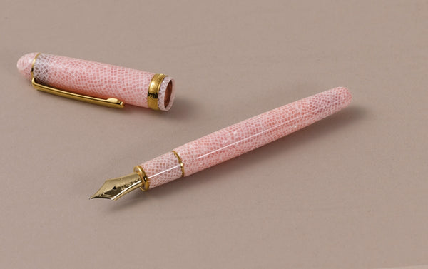 Pink Sakura Celluloid Platinum #3776 Fountain Pen