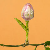 Christmas Ornament, Pink Tulip on Clip