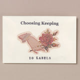 Ladies Hand & Rose - Decorative Stickers