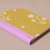 Extra-Thick "Composition Ledger" Wallpaper Collection Notebook, Chartreuse Floral