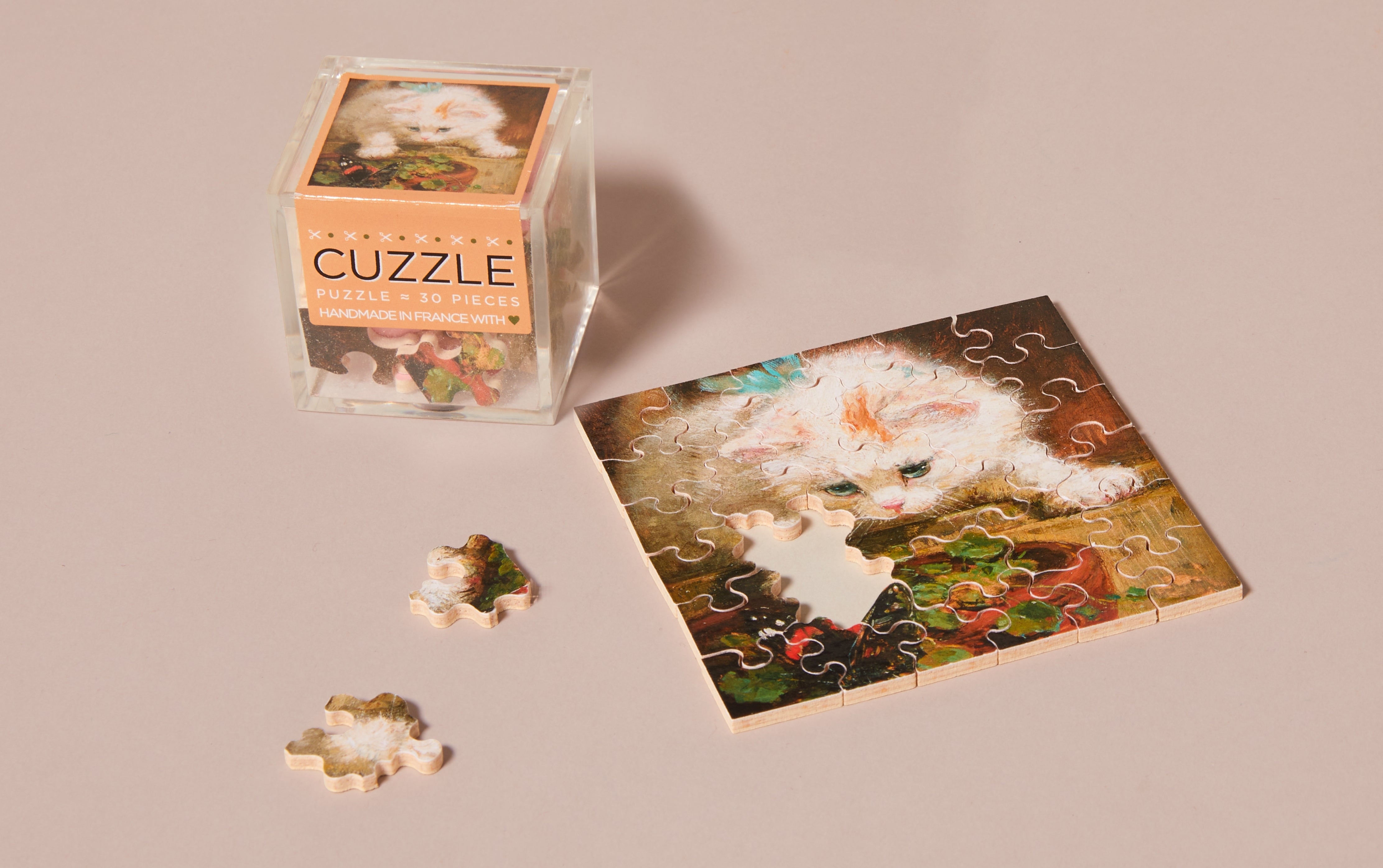 Small Cuzzle Cat Jigsaw Puzzle