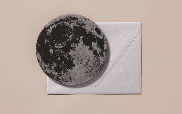 Dark Moon Greeting Card