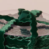 Premium Decorative Velvet Scalloped Ribbon, 20m roll